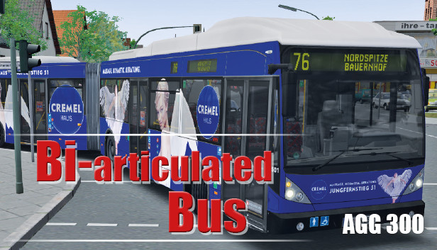 OMSI 2 Add-On Doppelgelenkbus AGG 300
