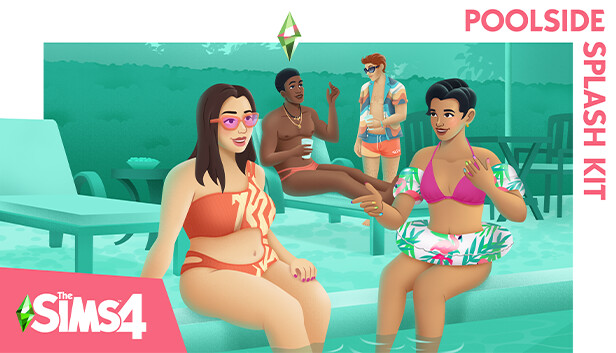 The Sims 4 Poolside Splash Kit