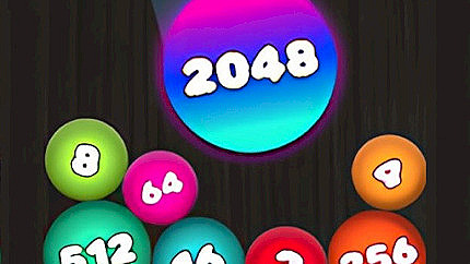 Graj w 2048 Puzzle: Connect the Balls online za darmo