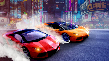 Two Lambo Rivals: Drift