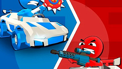 Graj w Stickman battle 1-4 Players online za darmo