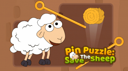 Pin Puzzle Save The Sheep