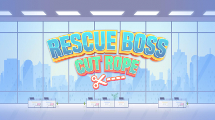 Rescue Boss Cut Rope Apple