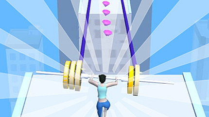 Graj w Weightlifting beauty online za darmo