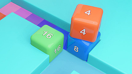 Graj w Maze Cube 2048 online za darmo