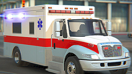 Graj w City Ambulance Car Driving online za darmo