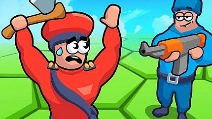 Graj w Tile Hex World: Red vs Blue online za darmo