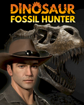 Okładka Dinosaur Fossil Hunter