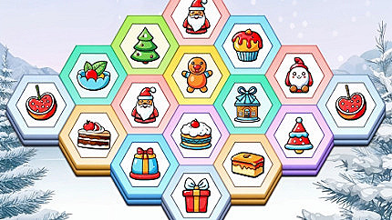 Graj w Holiday Hex Sort online za darmo