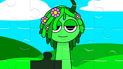 Graj w Sprunki Jigsaw Puzzle online za darmo