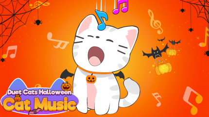 Duet Cats Halloween Cat Music