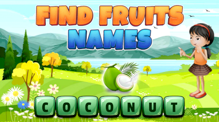 Find Fruits Names