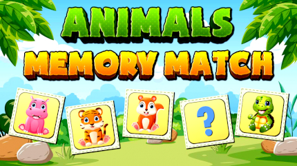 Animals Memory Match