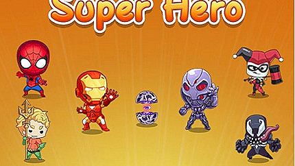 Graj w SuperHeroMerge online za darmo