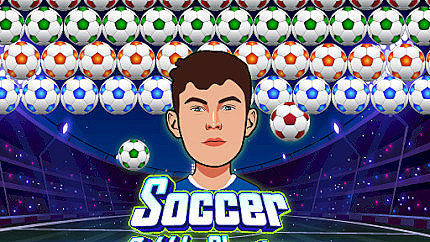Graj w Soccer Bubble Shooter online za darmo