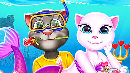 Graj w Cat Girl Valentine Story Deep Water online za darmo