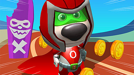 Graj w Super Dog Hero Dash online za darmo