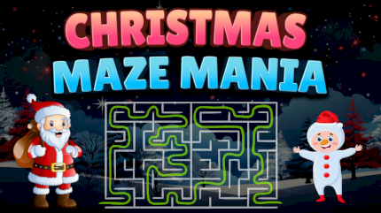 Christmas Maze Mania