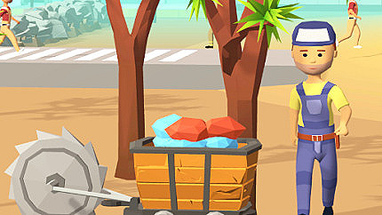 Graj w Stone Miner 3D online za darmo