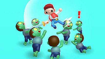 Graj w Zombie Killer Draw Puzzle online za darmo