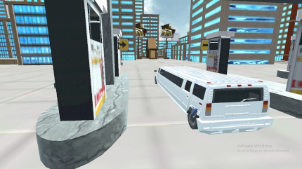 Luxury Limo Taxi Driver City Game