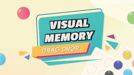 Visual Memory Drag Drop