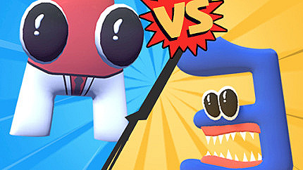 Graj w Merge Alphabet 3D online za darmo