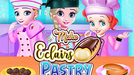 Graj w Make Eclairs Pastry online za darmo