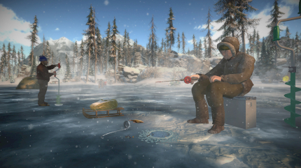 Ice fishing 3d