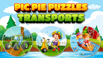 Pic Pie Puzzles Transports