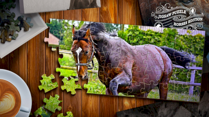 Jigsaw Puzzle Horses Edition