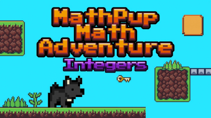 MathPup Math Adventure Integers