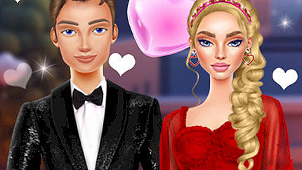 Graj w Valentine's Day Couple Date online za darmo
