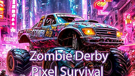 Graj w Zombie Derby Pixel Survival online za darmo