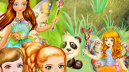 Graj w Fairy Dress Up Games for Girls online za darmo