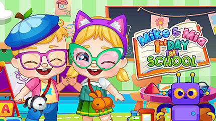 Graj w Mike And Mia 1st Day At School online za darmo
