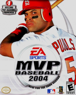 Okładka MVP Baseball 2004