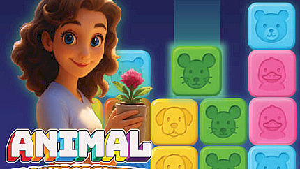Graj w Animal Block Pop Puzzle online za darmo