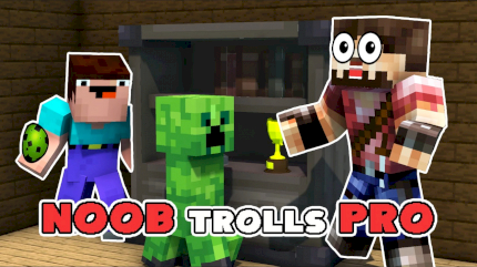 Noob trolls Pro