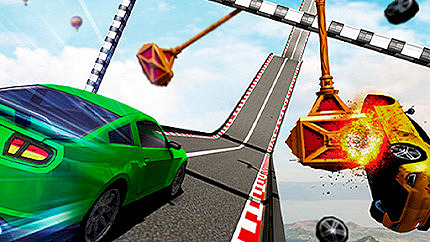 Graj w Mega Ramp Car online za darmo