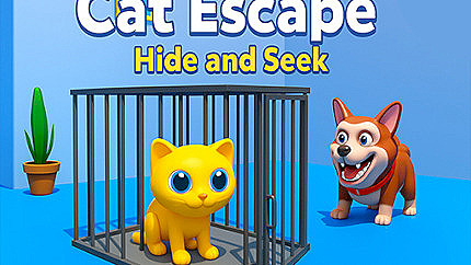 Graj w Cat Escape - Hide and Seek online za darmo
