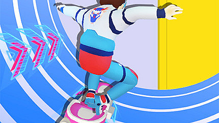 Graj w Cyber Surfer Skateboard online za darmo