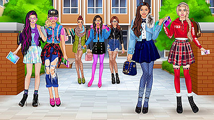 Graj w High School BFFs Girls Team online za darmo