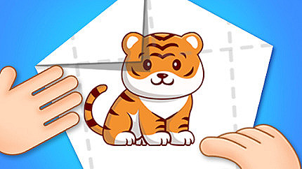 Graj w Paper Fold Origami 2 online za darmo