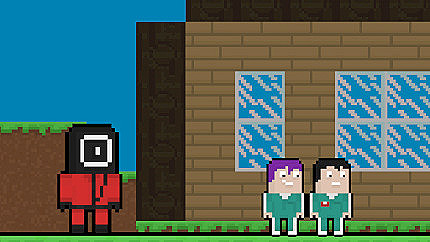 Graj w Squid Escape But Blockworld online za darmo