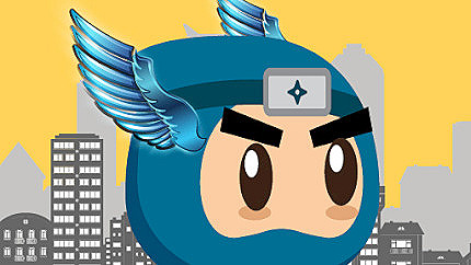 Graj w Flappy Superhero Dunk online za darmo