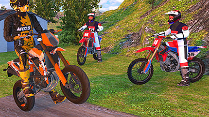 Graj w Motocross Driving Simulator online za darmo