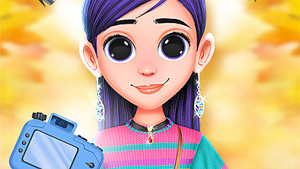 Graj w Violet Fall Fashion Shoot online za darmo