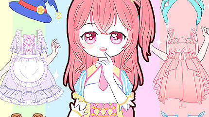 Graj w Candy Doll Dress Up online za darmo