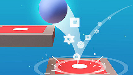 Graj w Tiles Hop Ball Master online za darmo